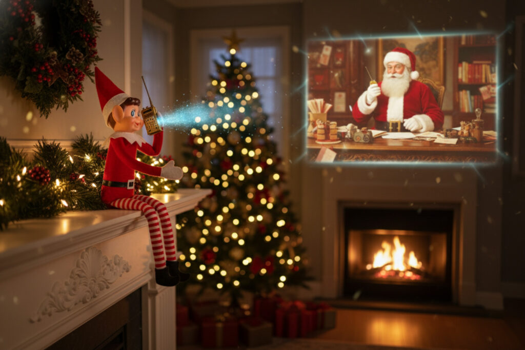 Psotny Elf jest wysłannikiem Mikołaja