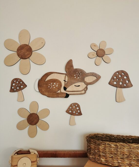 Śpiąca sarenka boho